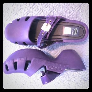 Dr. Scholl Purple Clog - New! Size 8